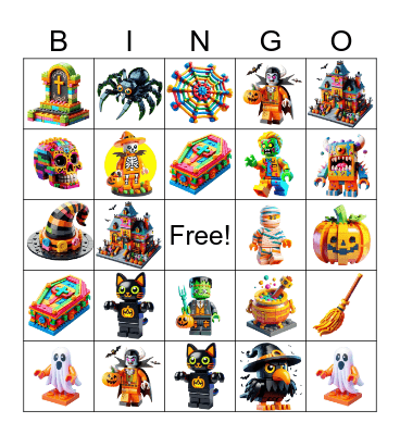 HALLOWEEN Bingo Card