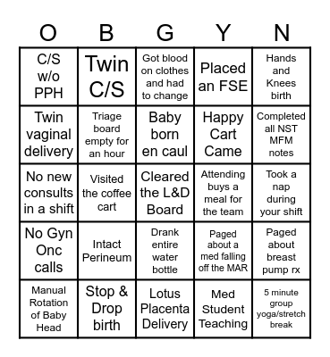 Oct/Nov L&D Bingo Card