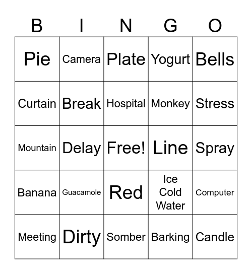 WILD BINGO Card