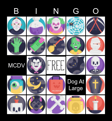 nanopay Halloween Bingo Card