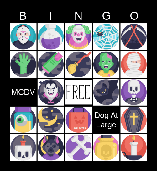 nanopay Halloween Bingo Card