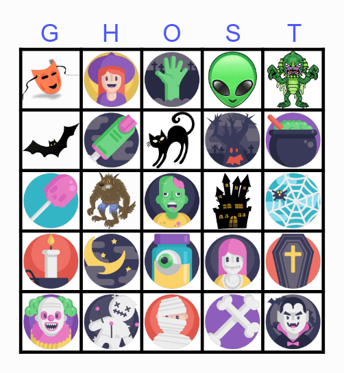 HALLOWEEN BINGO Card