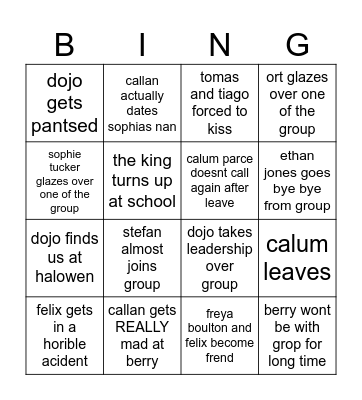 DMA BINGO Card