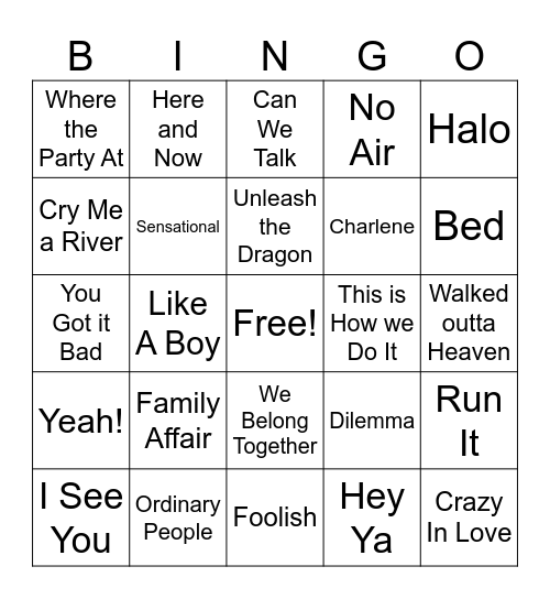 Bri & Quent Bday Bingo Card