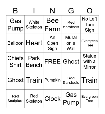 Downtown LS BINGO Card