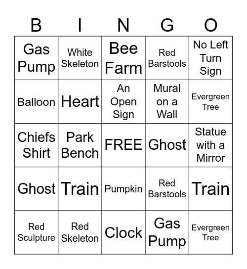 Downtown LS BINGO Card