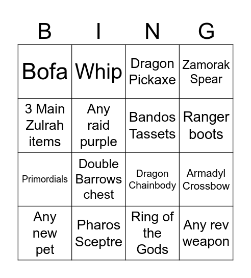 Jacen wishes he was cool Bingo Card