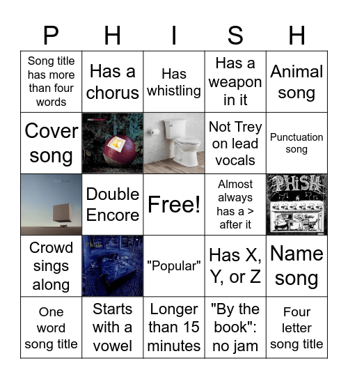 Albany Night 1 Bingo Card