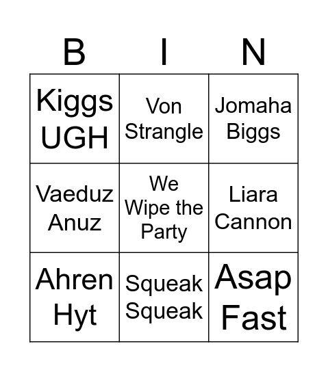 M2S Honey Bee Funtime Bingo Card