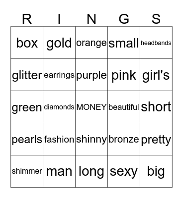 P A P A R A Z Z I Bingo Card