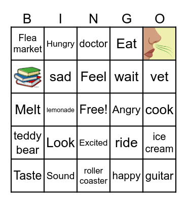Reading Bingo Card