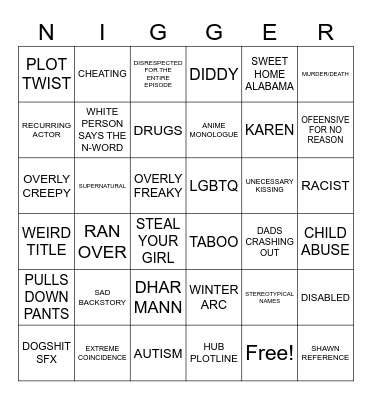 TOMORROWS TEACHINGS BINGO Card