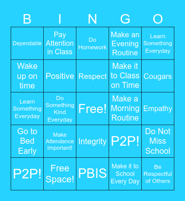 Pathways to Potential Bingo Card