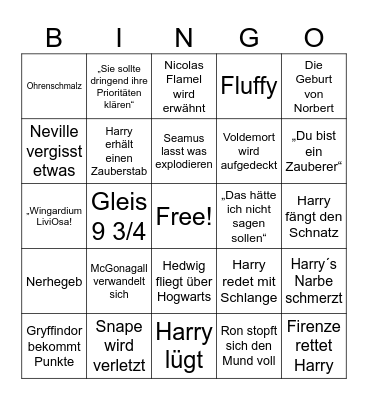 UntitledBingo Card