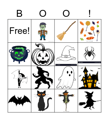 Spooktacular Bingo Card
