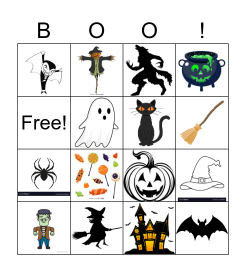 Spooktacular Bingo Card