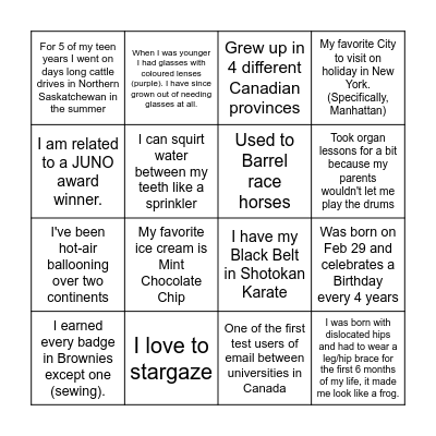 You're Flippin' Amazing Bingo Card