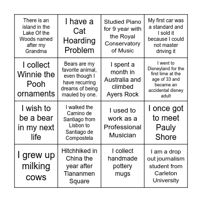 You're Flippin' Amazing Bingo Card
