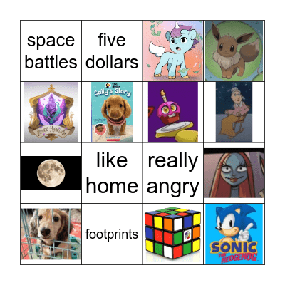 Book Fair Trailer Bingo Card