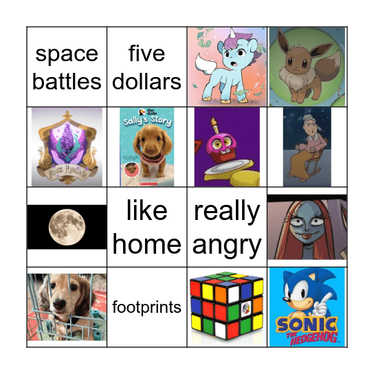 Book Fair Trailer Bingo Card