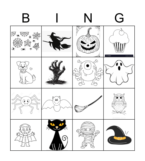 HALLOWEEN BINGO Card