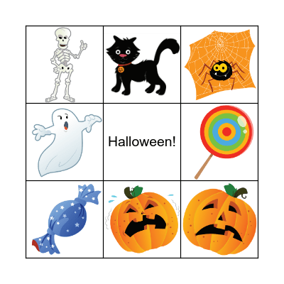 HALLOWEEN Bingo Card