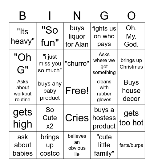 Leeanne-ingo Bingo Card