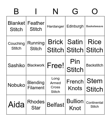 November Blooms 2024 Bingo Card