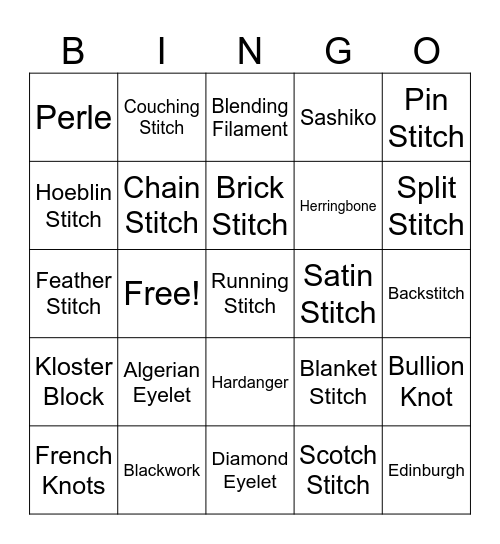 November Blooms 2024 Bingo Card