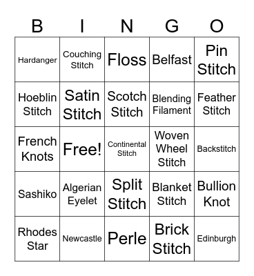 November Blooms 2024 Bingo Card