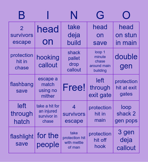 Team bond bingo Card