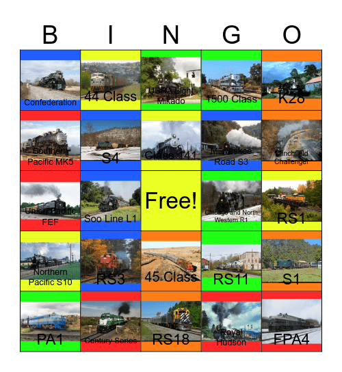 ALCOs around the World Bingo Card