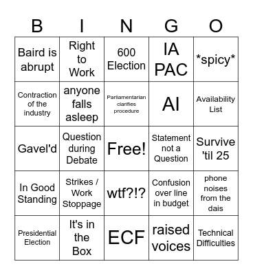 NEB Oct 2024 (2) Bingo Card
