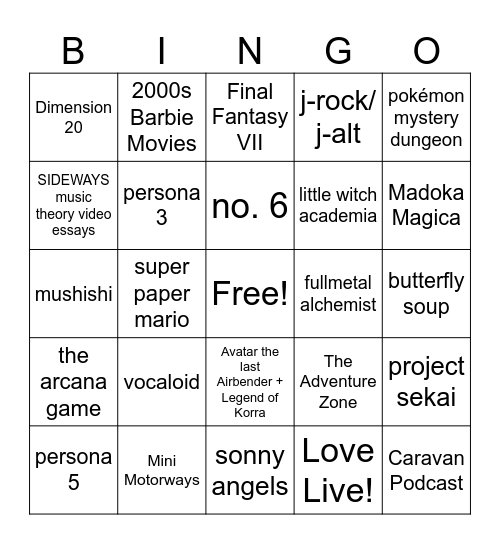 How Sameer Are You?? Bingo Card