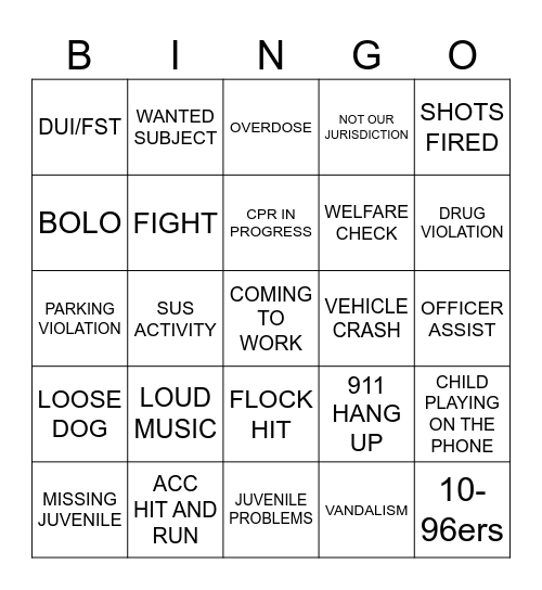 Boo Bingo Card