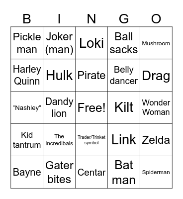 Ren Fest 2024! Bingo Card