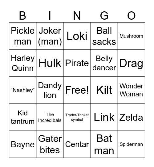 Ren Fest 2024! Bingo Card