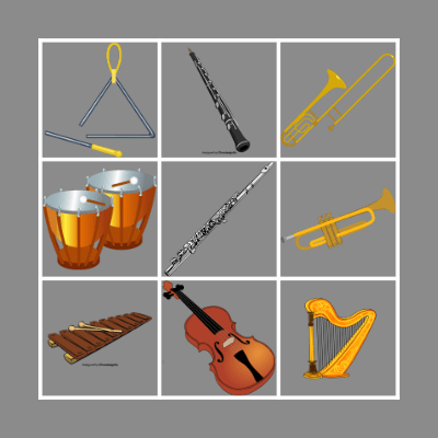 Halloween Bingo Card