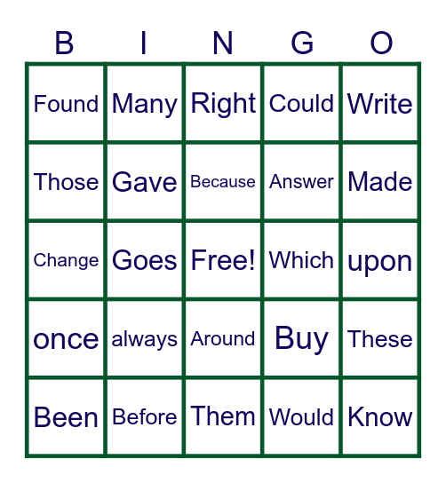 JER'MIAH EDWARDS Bingo Card