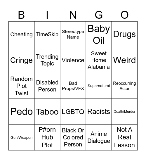 Tomorrow's Teaching Bingo Card