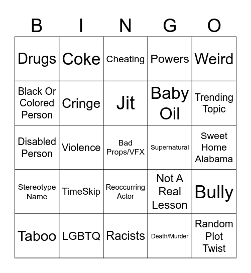 Tomorrow's Teaching Bingo Card