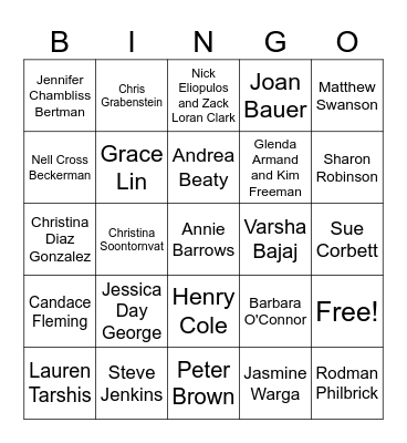 BOTB 2024-2025 Bingo Card