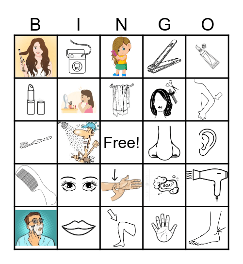 U2L2B2 Vocabulario Bingo Card