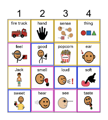 Jack Can! Bingo Card