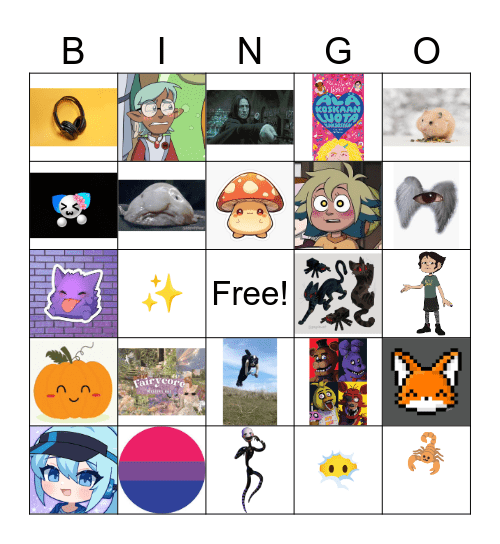 Pepsu's bingo Card