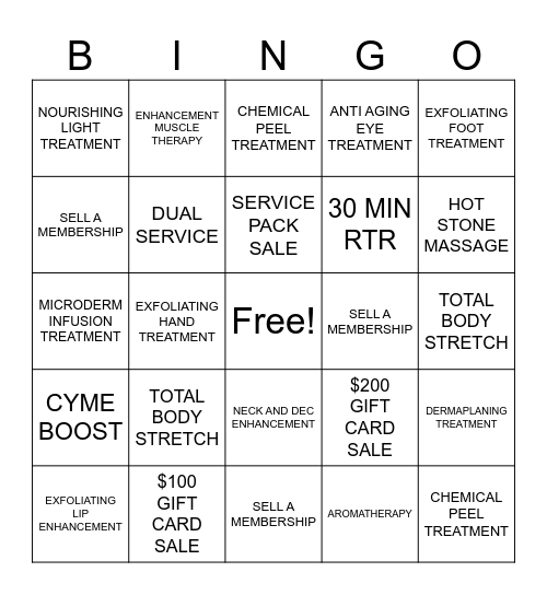 HOLIDAY BINGO Card