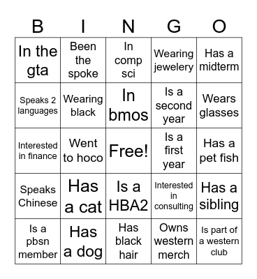 PBSN Bingo Card