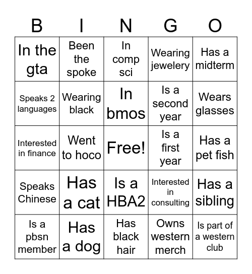 PBSN Bingo Card