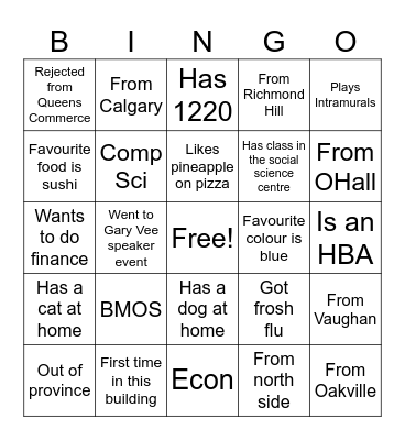 PBSN Bingo Card