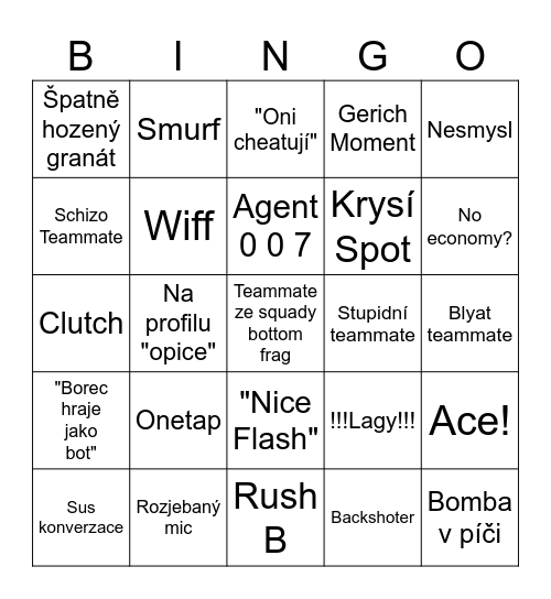 CS2 Obamium XD Bingo Card